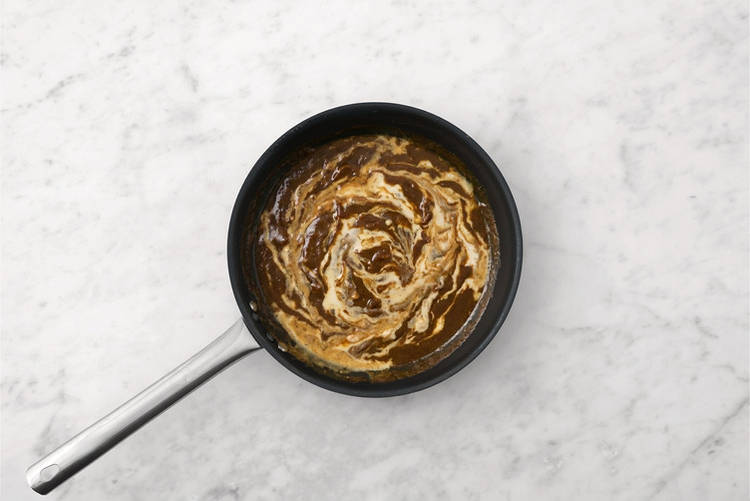 Make the curry sauce
