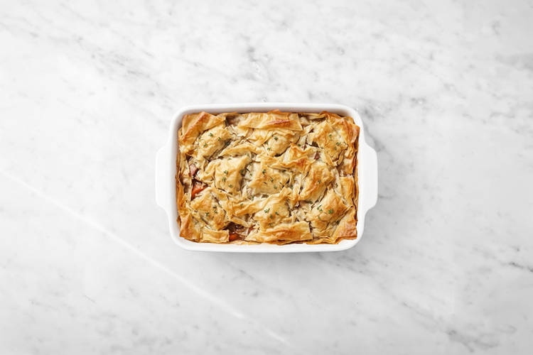 Bake the pie