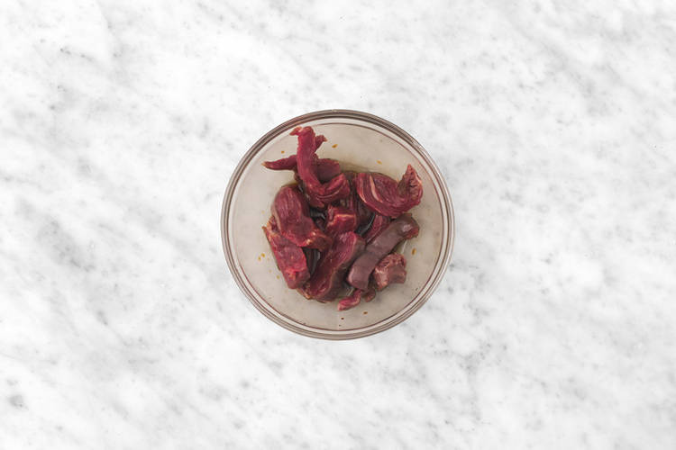 Flavour the beef