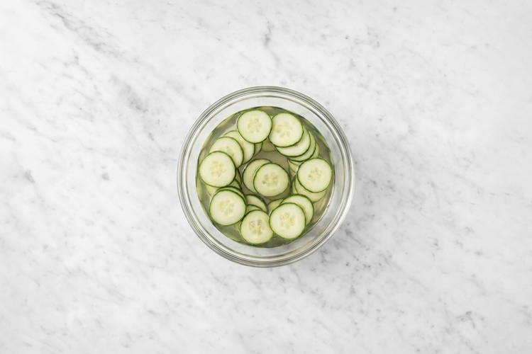 Get prepped & pickle the cucumber