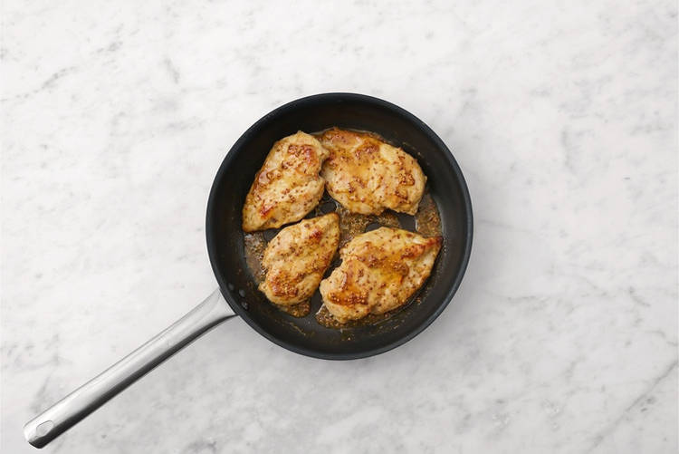Cook the chicken