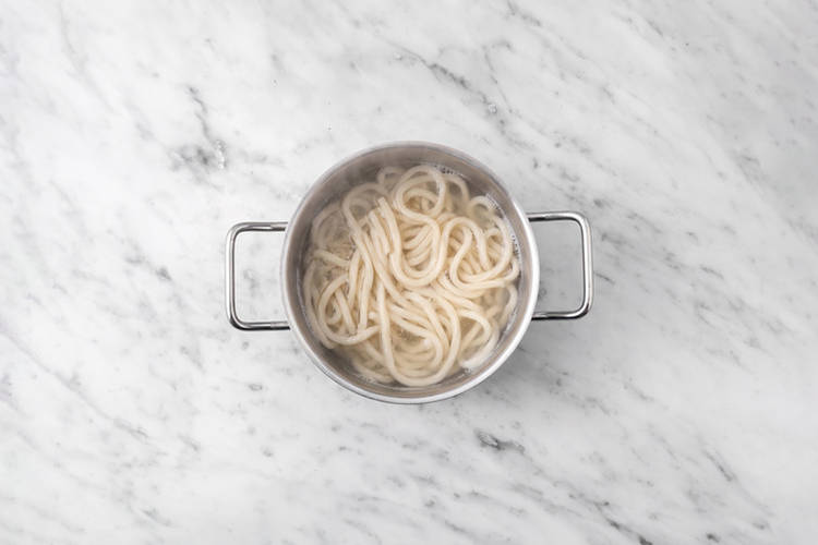 Cook the noodles