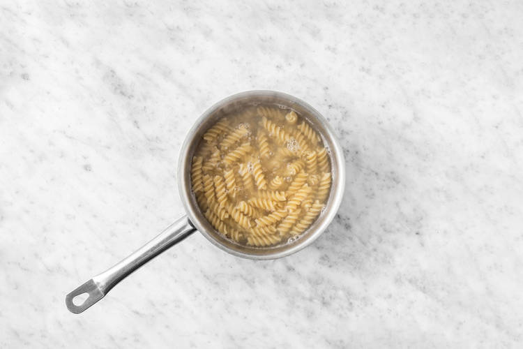 Cook the fusilli