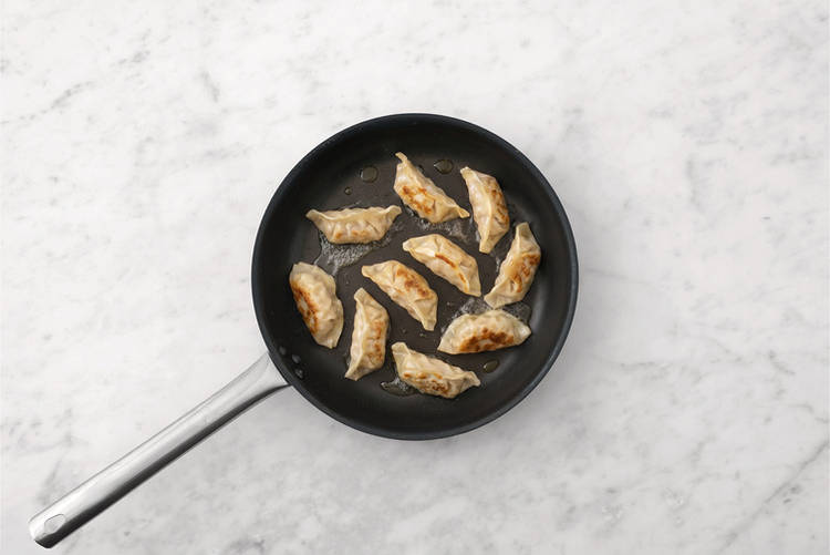 Cook the dumplings