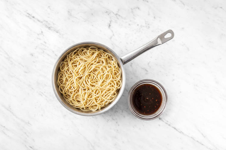 Cook the noodles