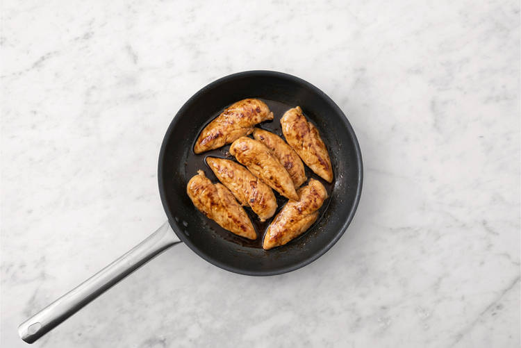 Cook the chicken