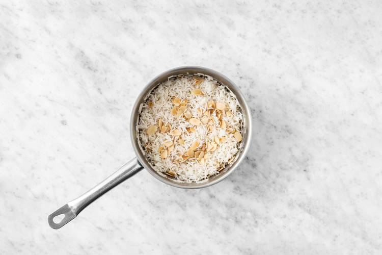 Cook the rice