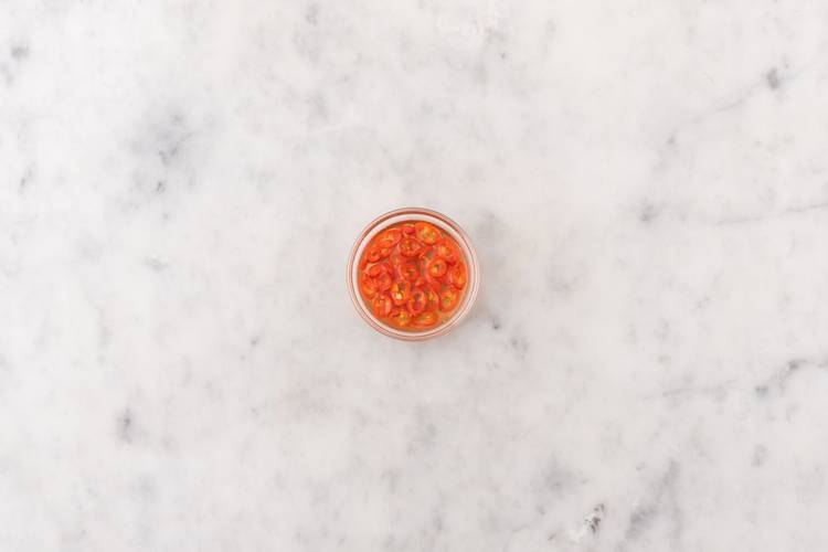 Pickle the chilli & get prepped