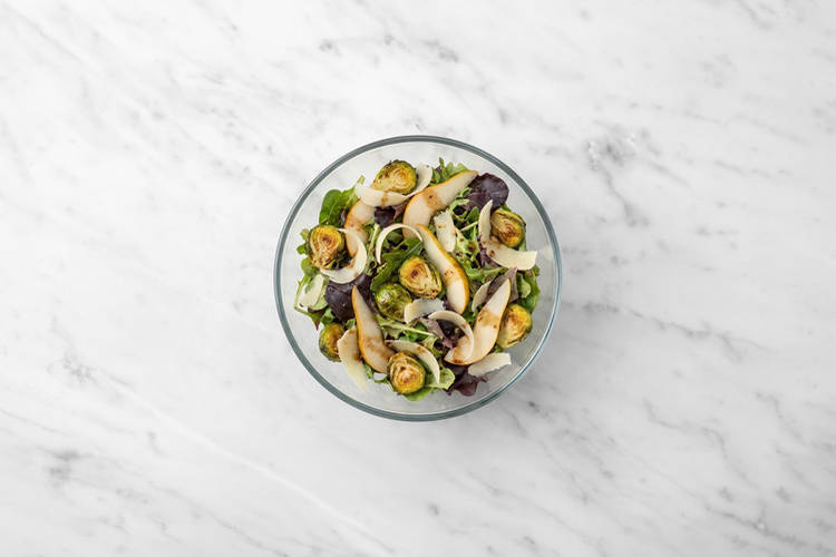 Toss the salad