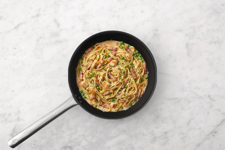 Coat the Pasta