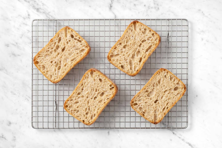 Warm the Ciabatta