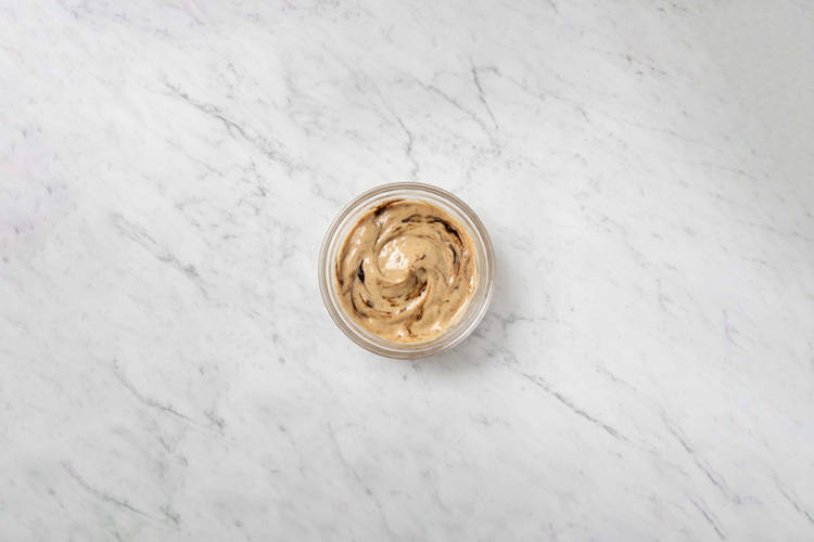 Mix the Black Garlic Mayo