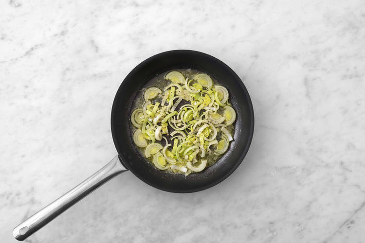 Fry the Leeks
