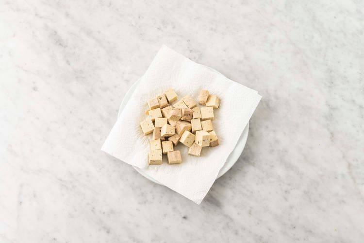 Tofu bakken