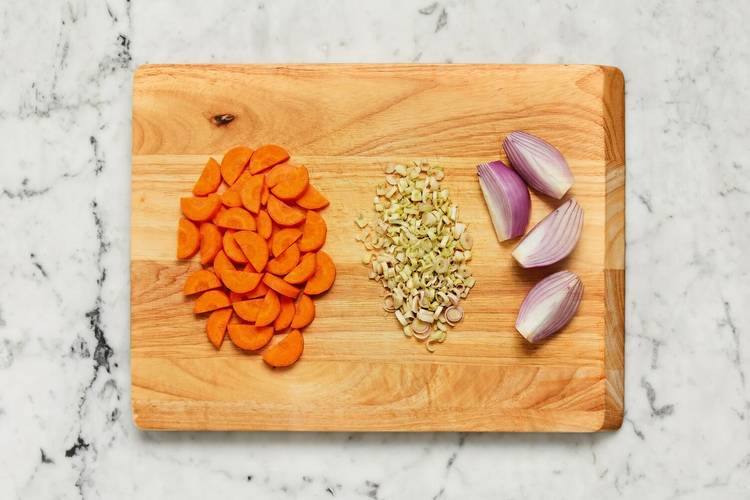 Prep and make curry paste