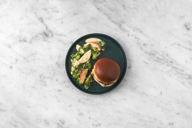 Finish salad and serve