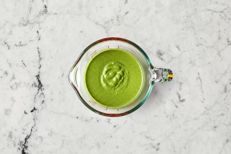 Préparer la vinaigrette
