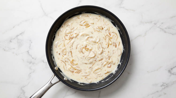 Make Shallot Béchamel