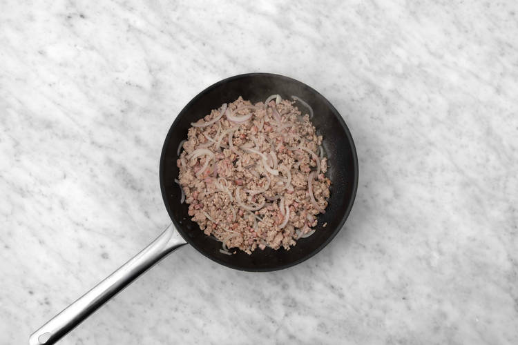 Cuire les lardons