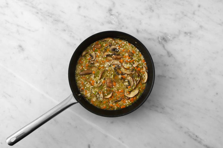 Préparer le risotto