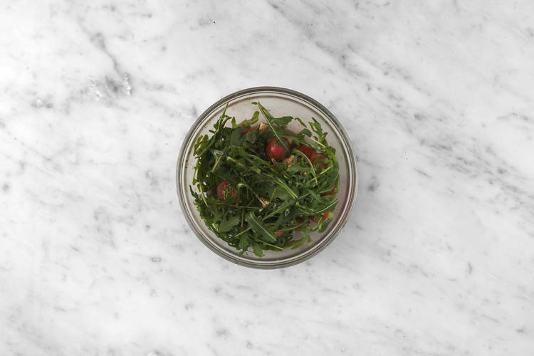 Préparer la salade