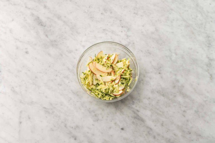 Préparer la salade