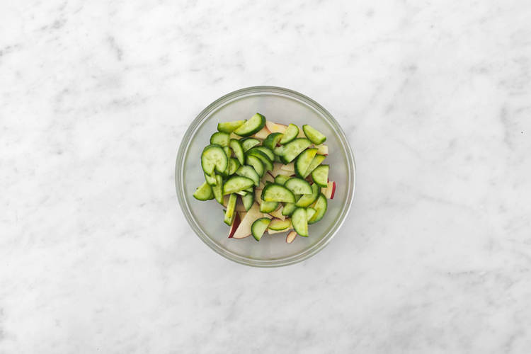 Salade maken