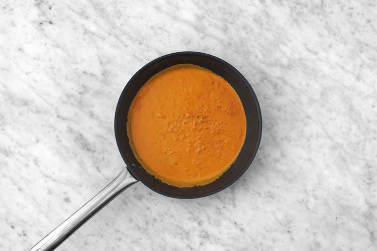 Préparer la sauce