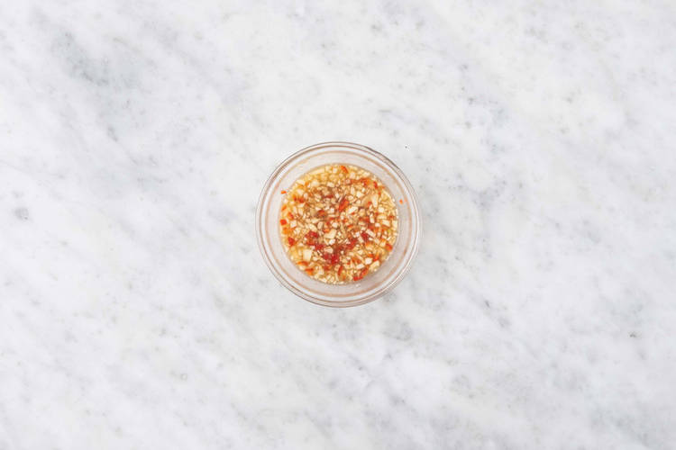 Préparer la sauce