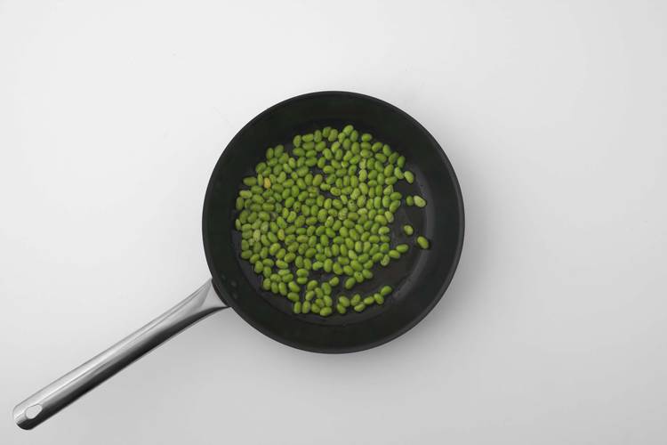 Cook edamame