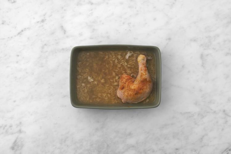 Cuire le poulet