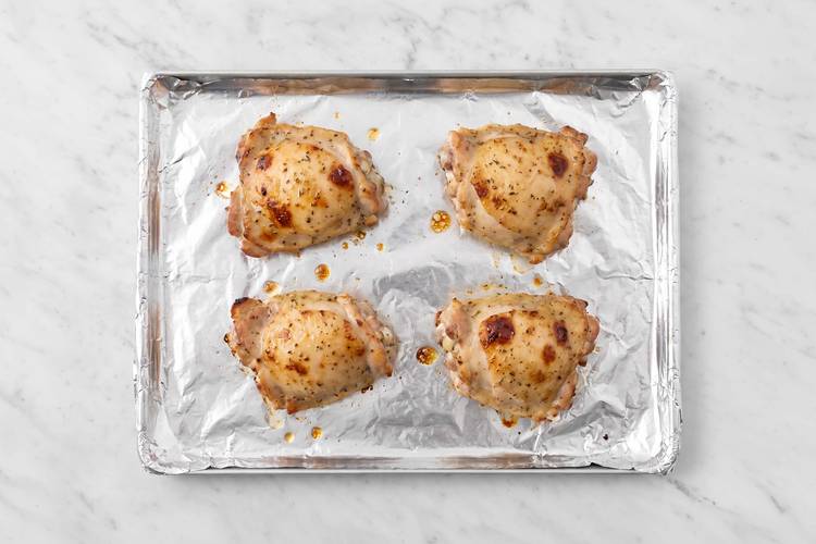 Cuire le poulet