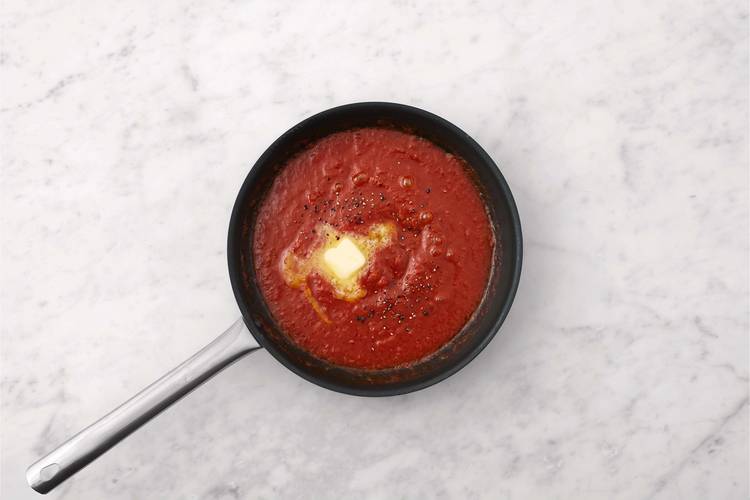 Préparer la sauce