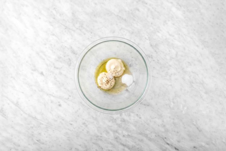 Préparer la vinaigrette
