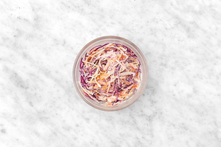 Préparer la salade de chou