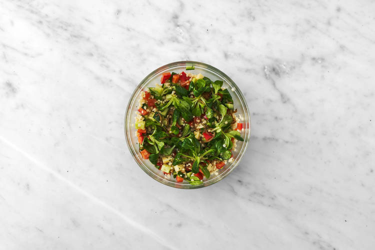 Salade maken