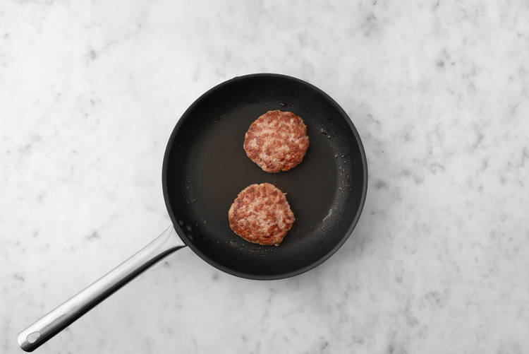 Cuire le burger