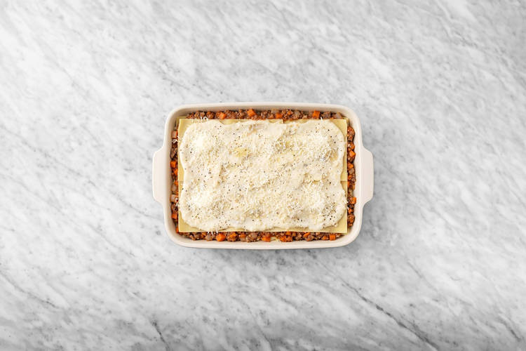 Grädda lasagne
