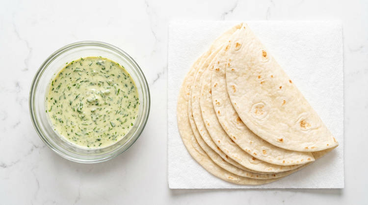 Make Aioli & Warm Tortillas