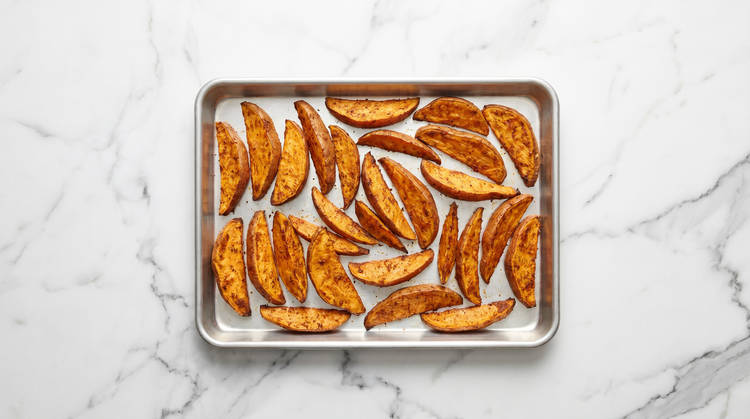Air Fry Sweet Potatoes