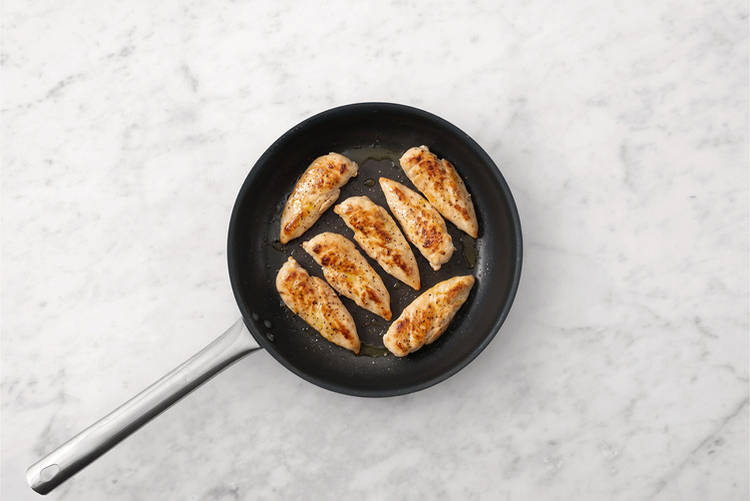Cook the chicken