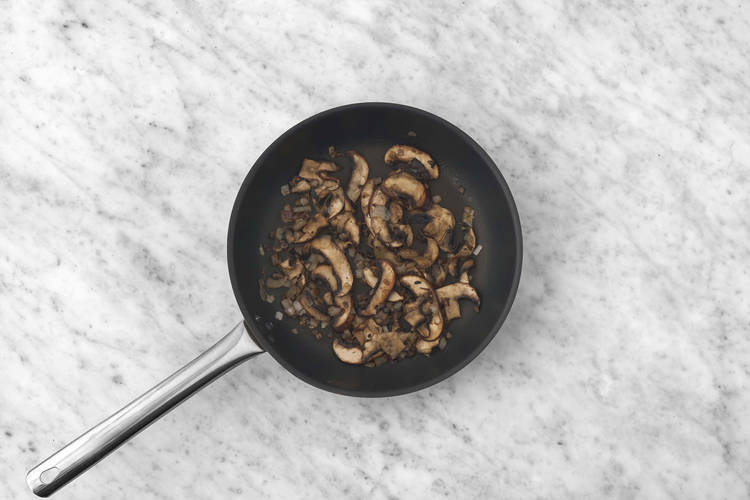 On fond pour les champignons