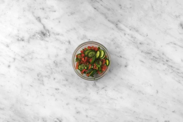 Salade croquante