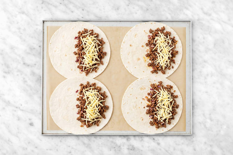 Tortillas en approche