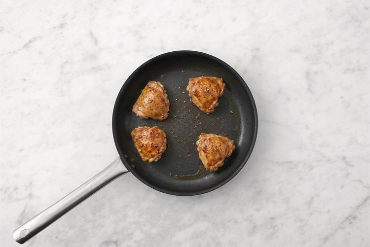 Start the chicken