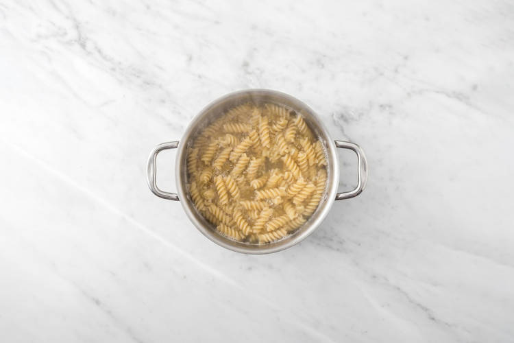 Cook the pasta