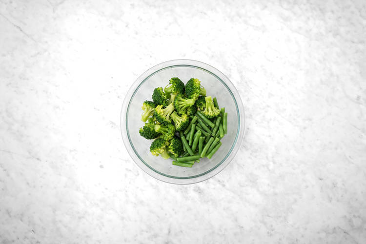 Steam the greens