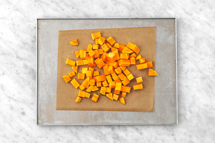 Roast the pumpkin