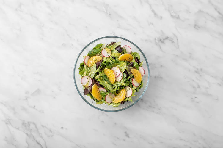 Toss the salad