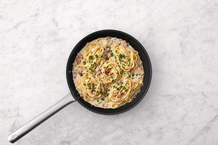 Tillsätt pasta